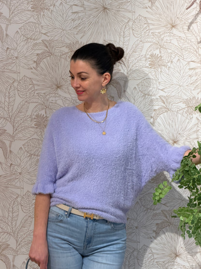 RUFFLE Softie Trui - Paars