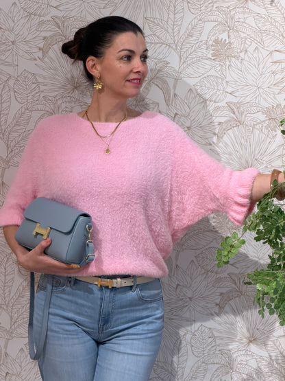 RUFFLE Softie Trui - Roze