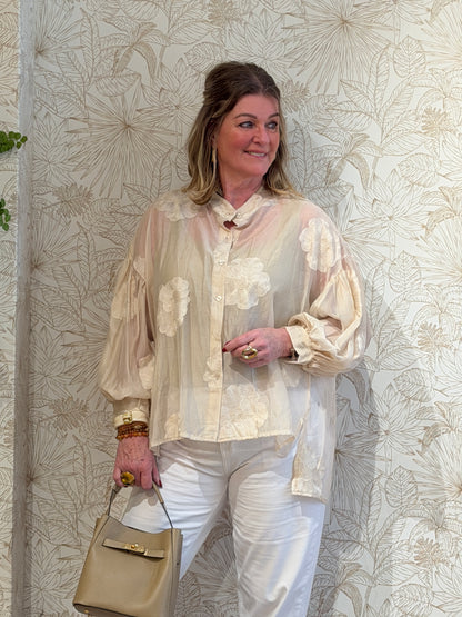 BLOOM Blouse - Beige