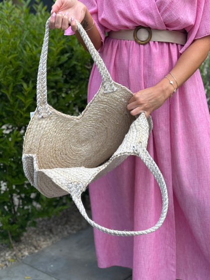 Naturel Ronde Tas