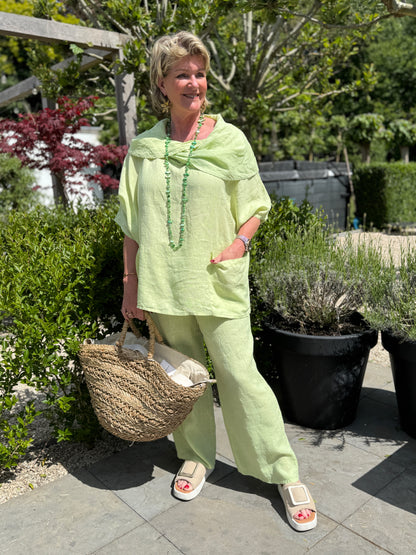 Italia Blouse - Groen
