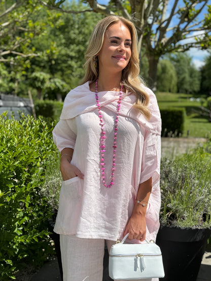 Italia Blouse - Roze