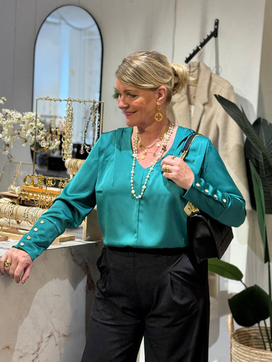 SHERI Blouse Groen