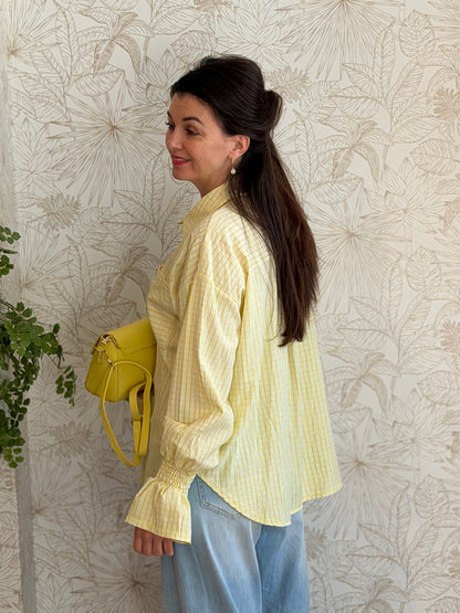 ZYRA Blouse - Geel