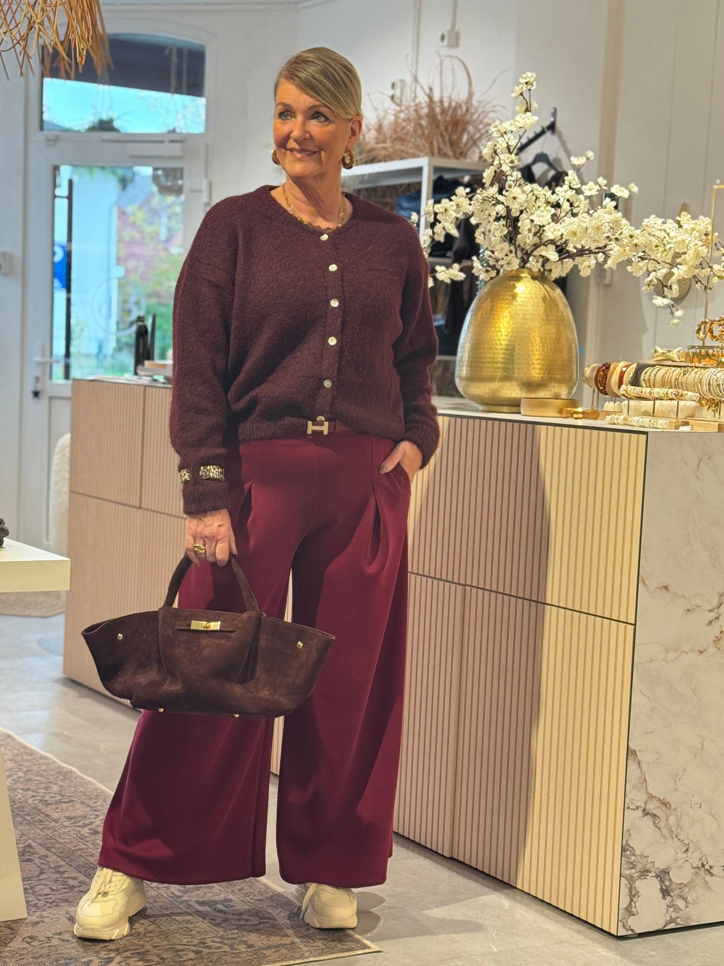 SOYO Broek - Bordeaux