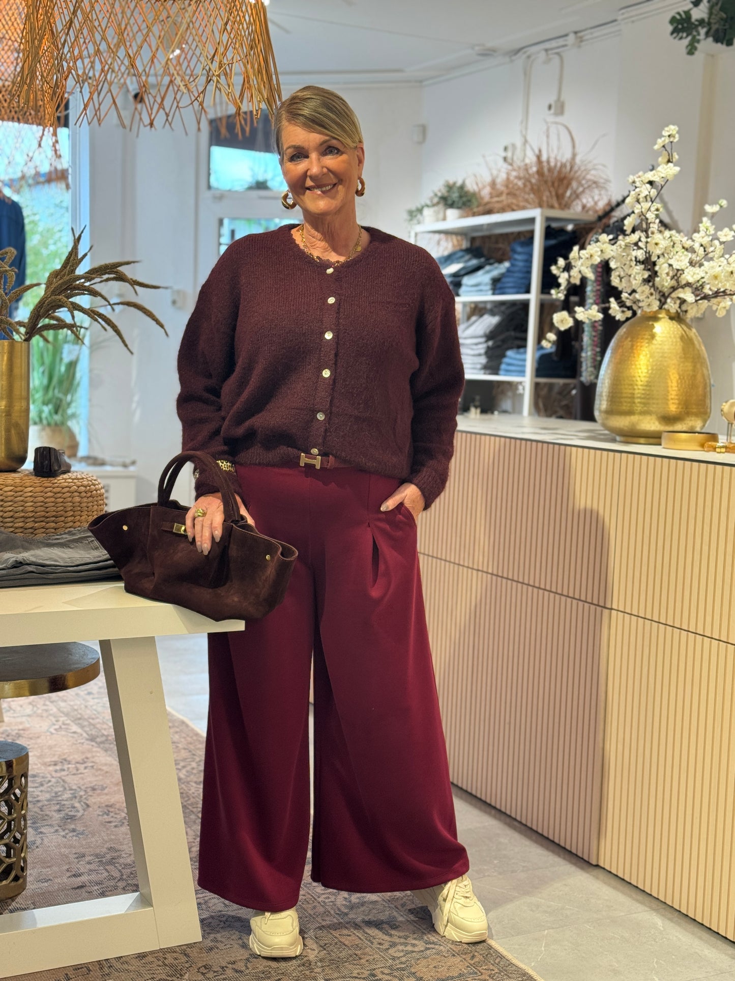 SOYO Broek - Bordeaux