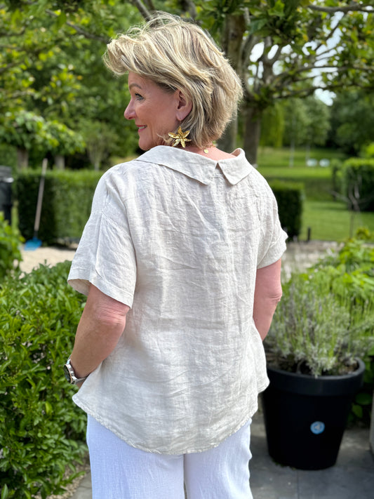 Moon Blouse Beige