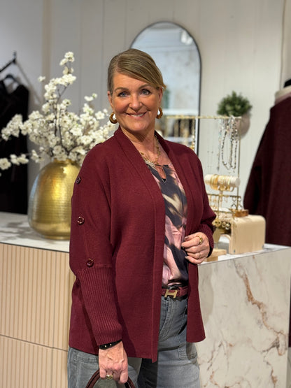 VIKI VEST - Bordeaux