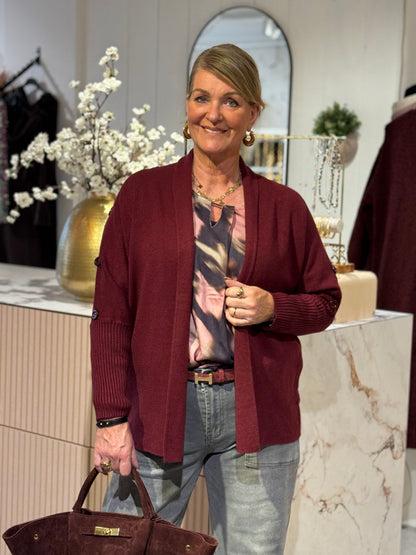 VIKI VEST - Bordeaux