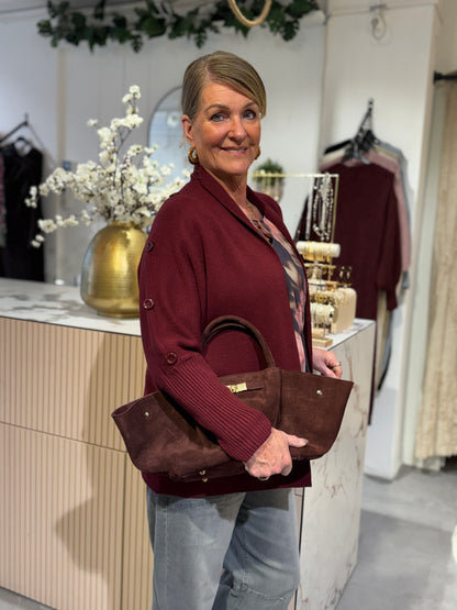 VIKI VEST - Bordeaux