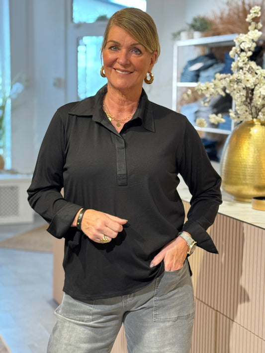 BONA Blouse - Zwart