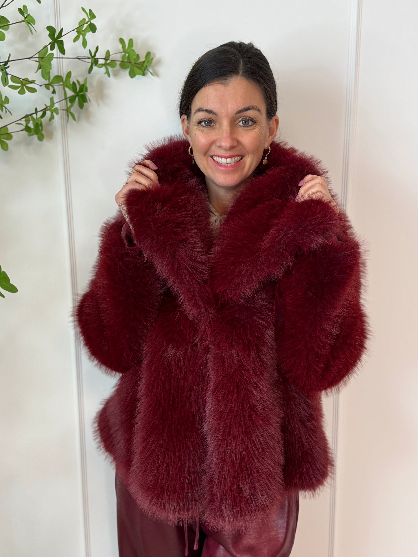 Faux Fur Jas