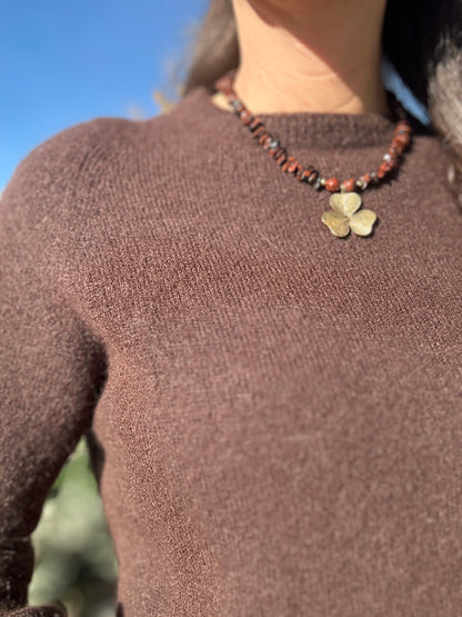 YLA KNIT LONG - Bruin