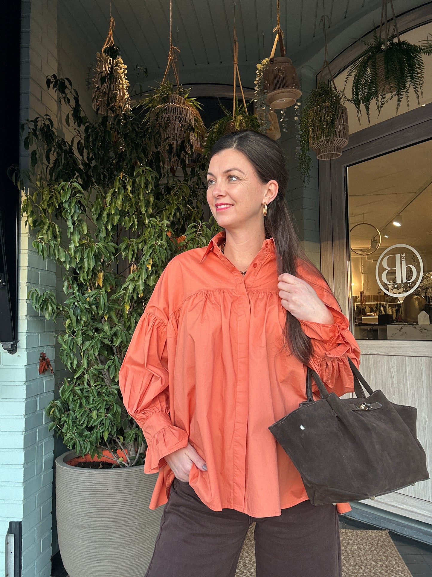 CLEO Blouse - Oranje