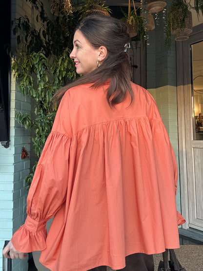 CLEO Blouse - Oranje