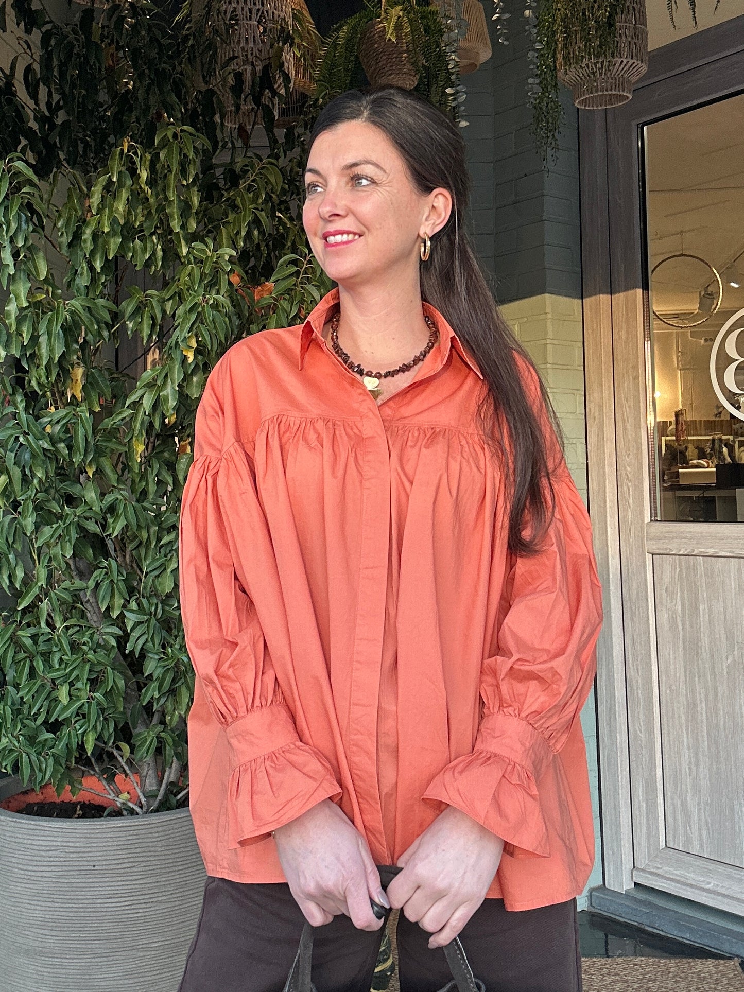 CLEO Blouse - Oranje