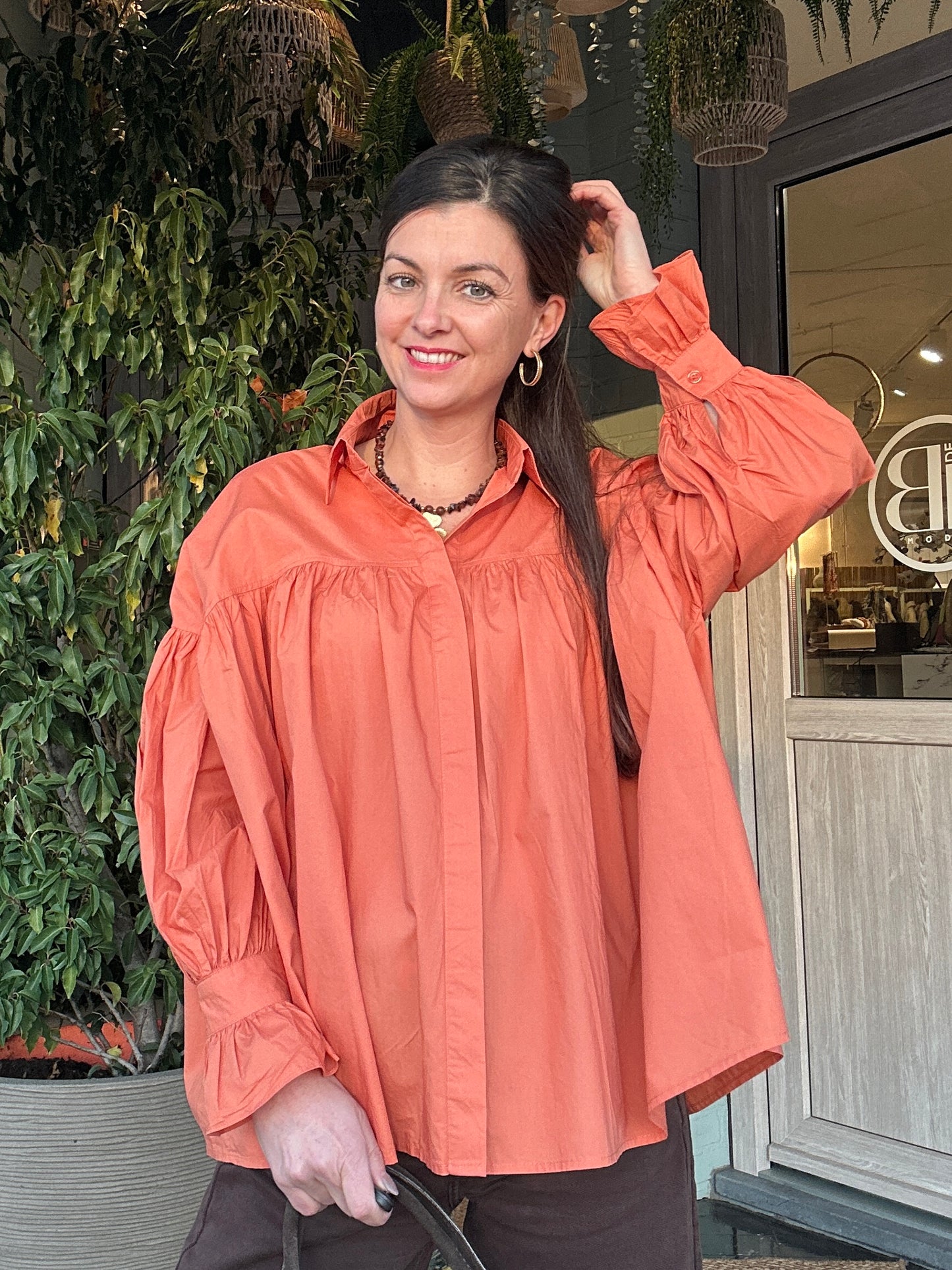 CLEO Blouse - Oranje