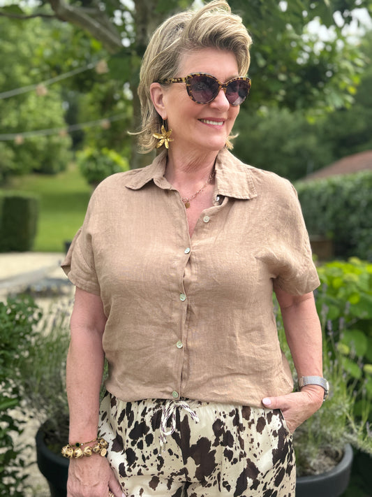 Lara Blouse - Camel