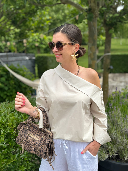 Off-Shoulder Blouse