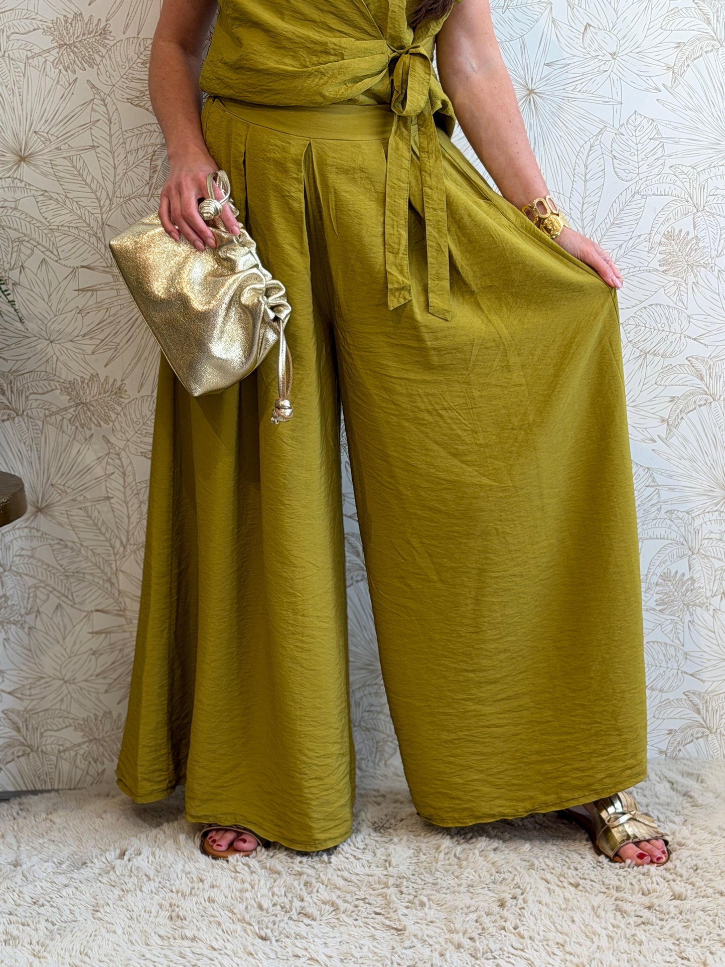 TWINSET STAR - GROEN