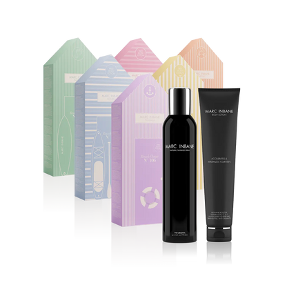 Tanning Spray met gratis Bodylotion. Marc Inbane
