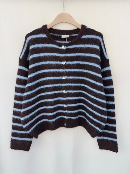 LILI STRIPE VEST - Blauw