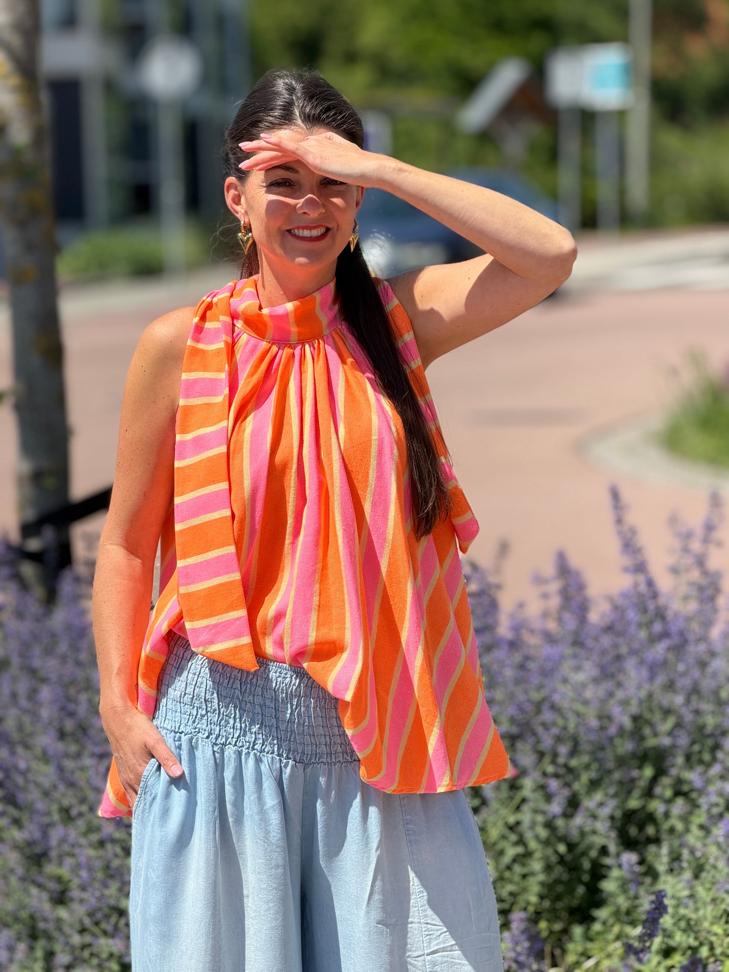 HALTER A LIJN  - Oranje