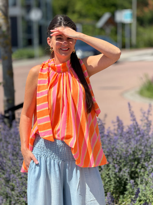 HALTER A LIJN  - Oranje