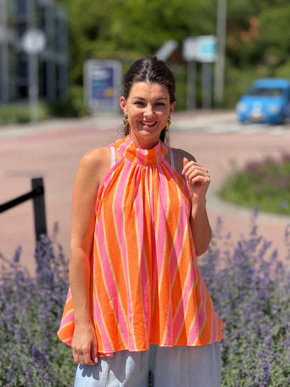 HALTER A LIJN  - Oranje