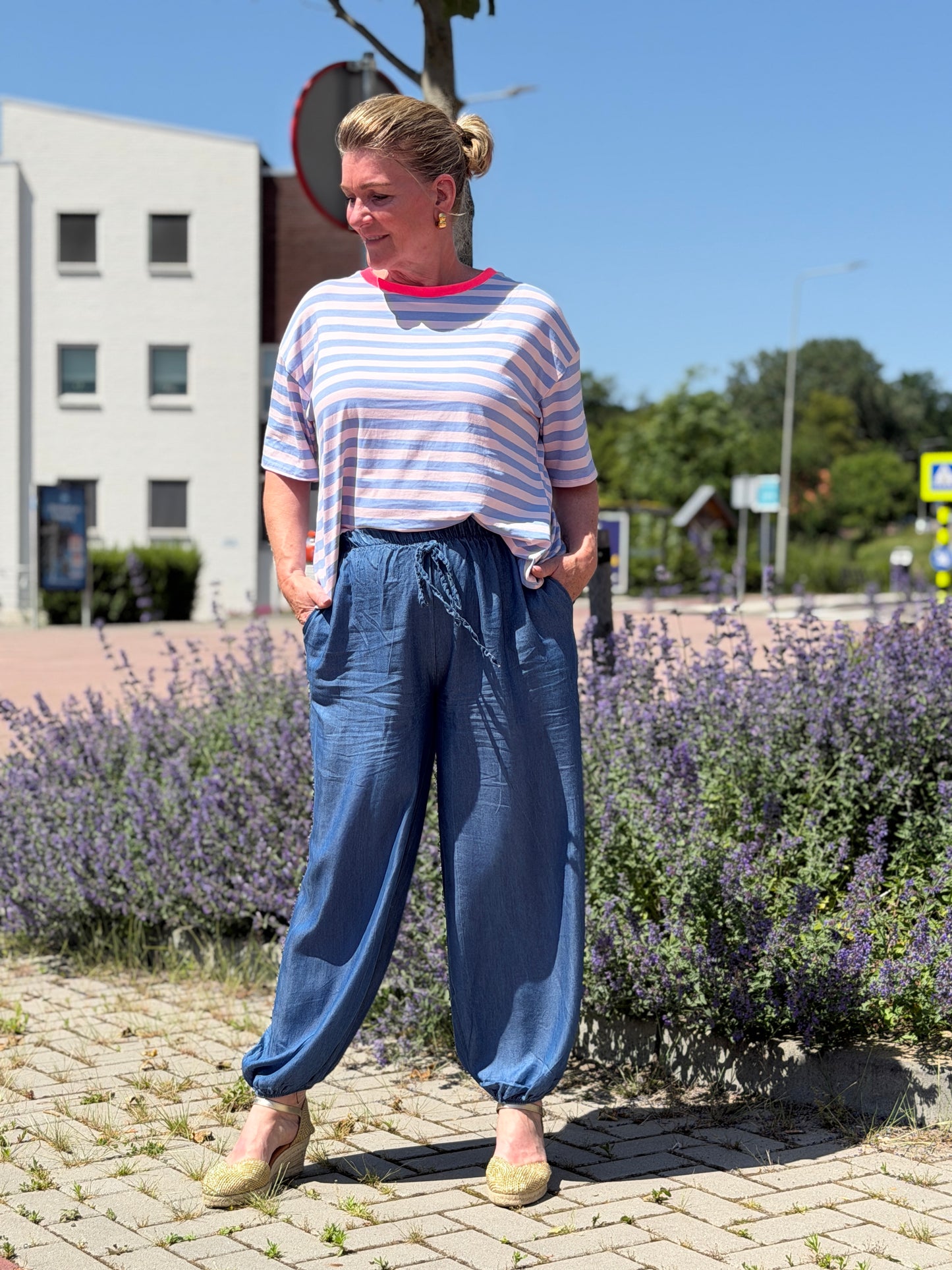 GIA  BROEK - JEANS