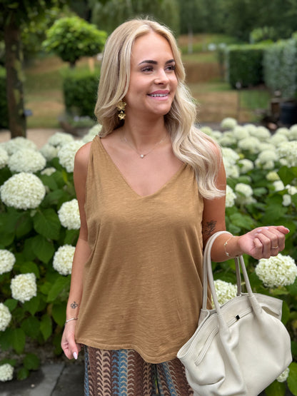 Naira Top - Camel