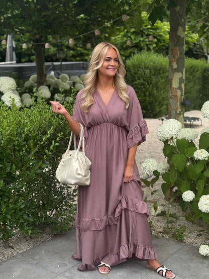 Toscane Jurk - Nude