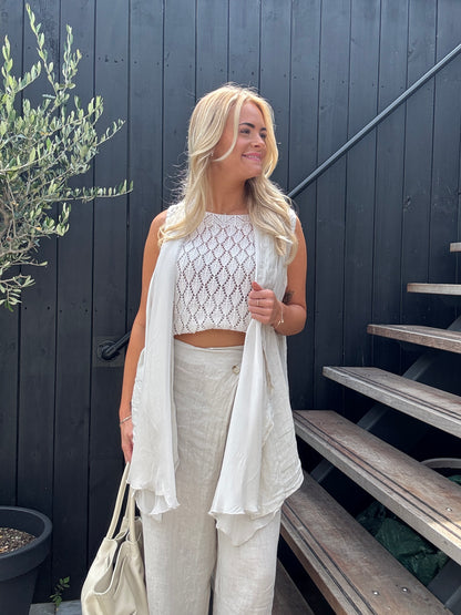 Amina Gilet - Beige