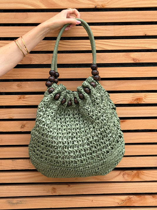 KNOPPY TAS - GROEN