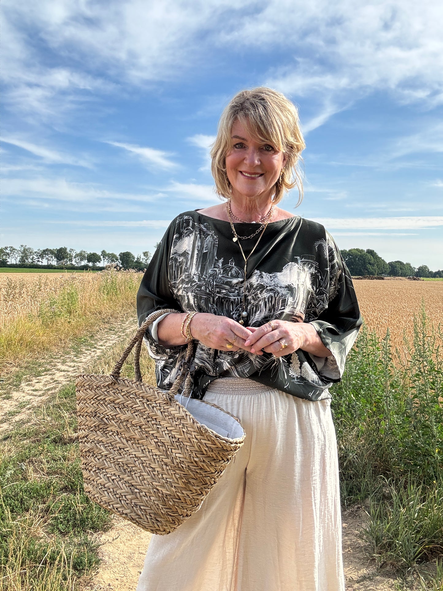 Bella  Blouse - Groen