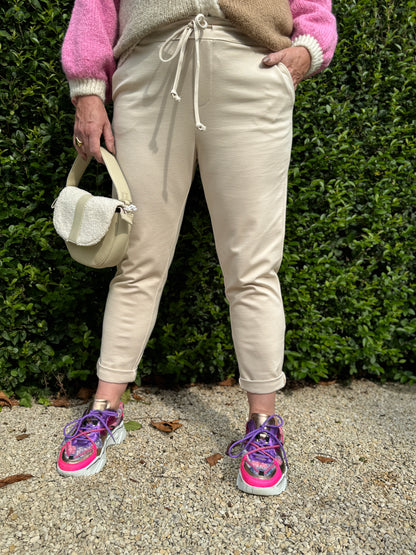 Nola Jogger - Beige