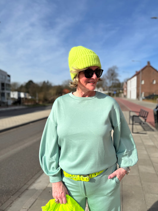 Azzera Sweater - Groen