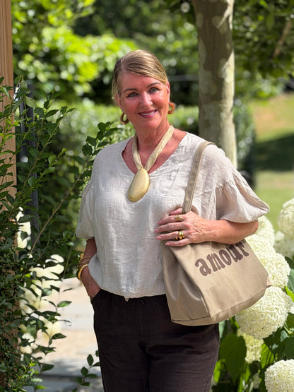 LONA BLOUSE - BEIGE