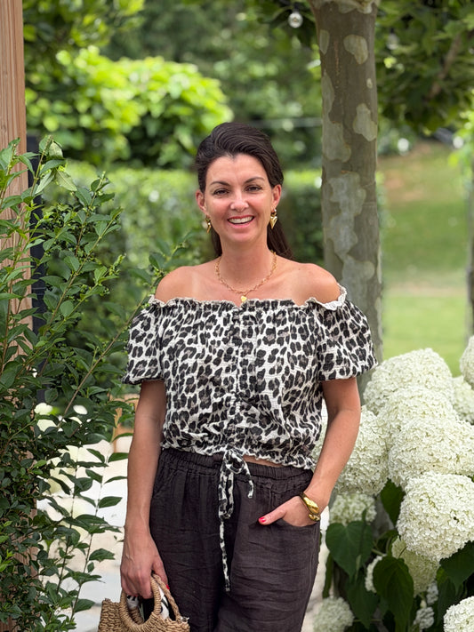 NYLA TOP - PANTER