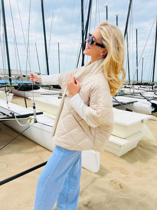 KYRA –  Bodywarmer Beige