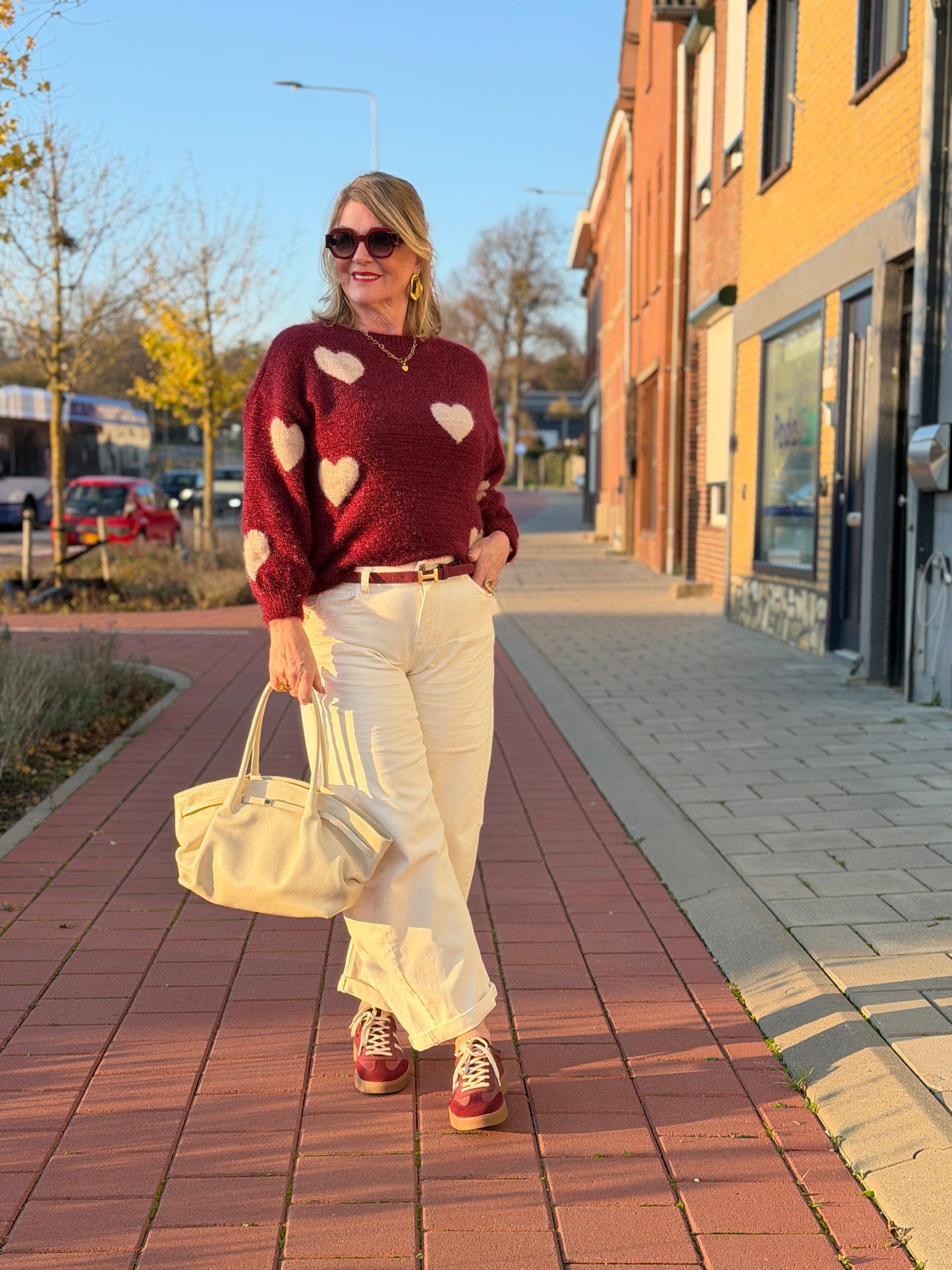 BALLOON Jeans - Ecru