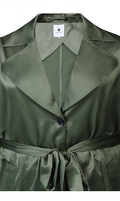 Emerald Blouse - Bruin Print