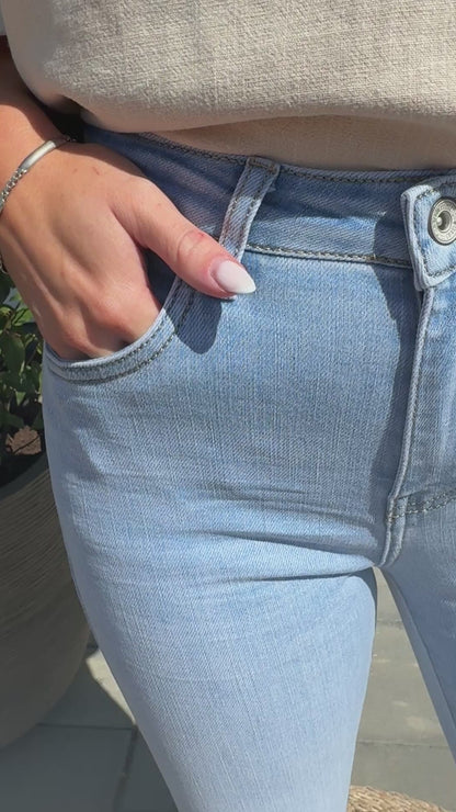 Toxik Mom Jeans - Blauw