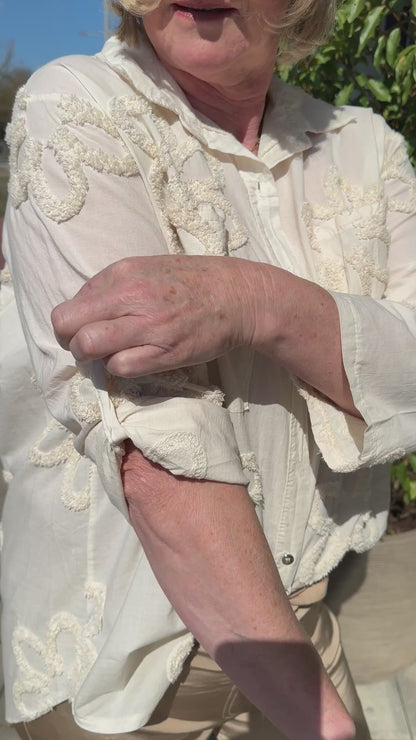 Blouse Dyvie - Ecru