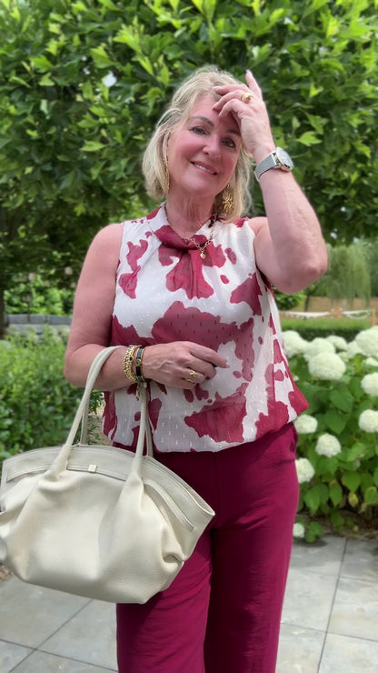 Noor Top - Rood