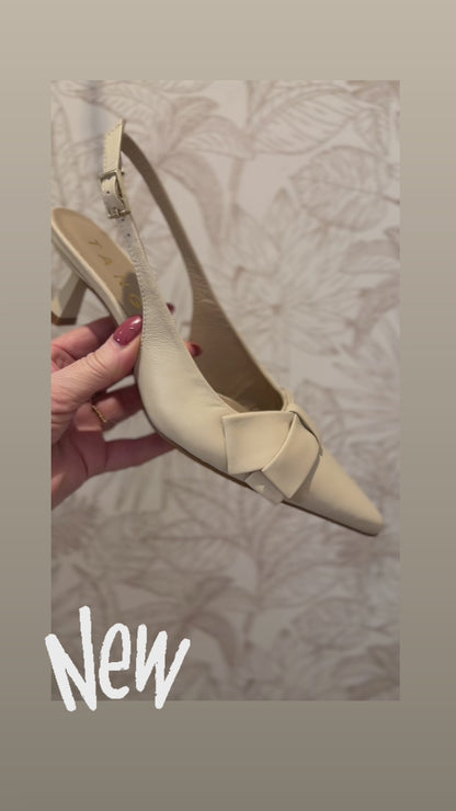 NOSS slingback - Bone White