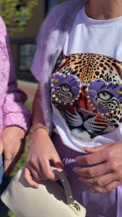 Tiger T-shirt - Roze