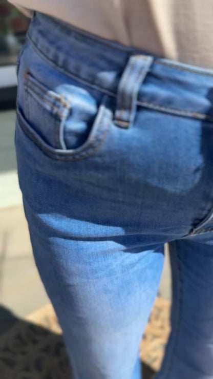 Wide 7/8 Jeans